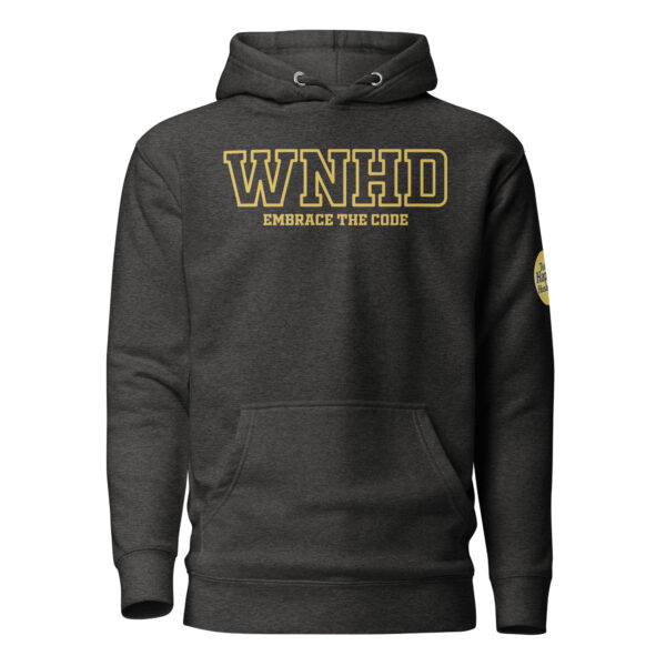 cotton-heritage-m2580-i-unisex-premium-pullover-hoodie-charcoal-heather-front-697a30cebe694.jpg WNHD | Transparent Text | Playoff Edition | Hoodie
