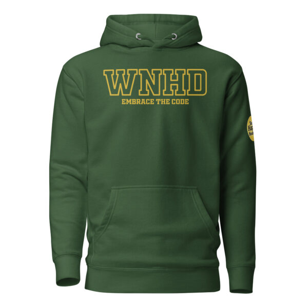 cotton-heritage-m2580-i-unisex-premium-pullover-hoodie-forest-green-front-697a30cec8fcf.jpg WNHD | Transparent Text | Playoff Edition | Hoodie