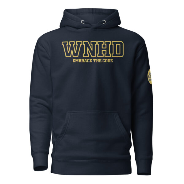cotton-heritage-m2580-i-unisex-premium-pullover-hoodie-navy-blazer-front-697a30ceb76d1.jpg WNHD | Transparent Text | Playoff Edition | Hoodie