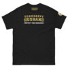 unisex-classic-tee-black-front-697938b91acd8.jpg Team Happy Husband | Regular Season Edition | Tee