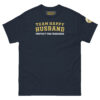 unisex-classic-tee-navy-front-697938b91c8a8.jpg Team Happy Husband | Regular Season Edition | Tee