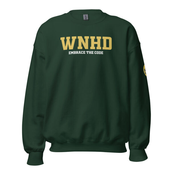 unisex-crew-neck-sweatshirt-forest-green-front-697a40b70c0ed.jpg WNHD | Regular Season Edition | Sweatshirt