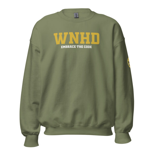 unisex-crew-neck-sweatshirt-military-green-front-697a40b738065.jpg WNHD | Regular Season Edition | Sweatshirt