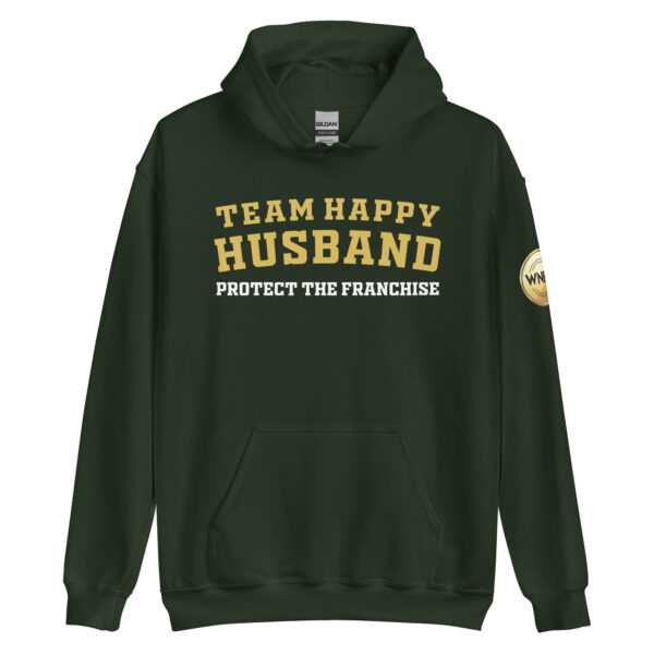 unisex-heavy-blend-hoodie-forest-green-front-69794f2e15fb7.jpg Team Happy Husband | Regular Season Edition | Hoodie