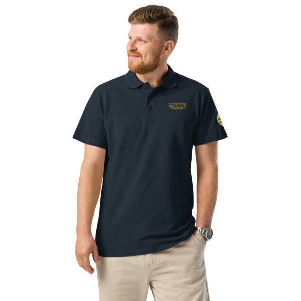 unisex-premium-pique-polo-shirt-navy-front-697a331980a33.jpg WNHD | Transparent Text | Playoff Edition | Polo