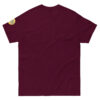 unisex-classic-tee-maroon-back-69c3f78d78d14.jpg Maroon | Funny Husband Shirt – “Wife Happy” Hidden Message Tee | Sarcastic Marriage Humor T-Shirt for Men