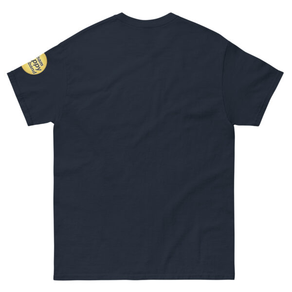 unisex-classic-tee-navy-back-69c68a33bf630.jpg Funny Husband Shirt – “Wife Happy” Hidden Message Tee | Sarcastic Marriage Humor T-Shirt for Men