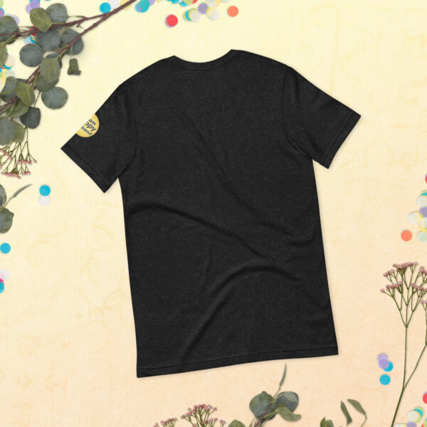 unisex-staple-t-shirt-black-heather-back-69c6a2f8355e9.jpg Heather Black | Funny Husband Shirt – “Wife Happy” Hidden Message Tee | Sarcastic Marriage Humor T-Shirt for Men