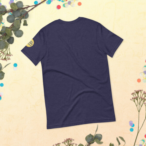 Heather Navy | Funny Husband Shirt – “Wife Happy” Hidden Message Tee | Sarcastic Marriage Humor T-Shirt for Men